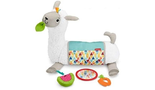 Fisher-Price Grow-with-Me Tummy Time Llama