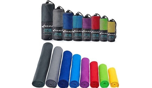 Fit Flip microfibre towels