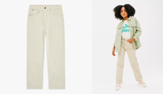 Girl's Wide Leg Jeans