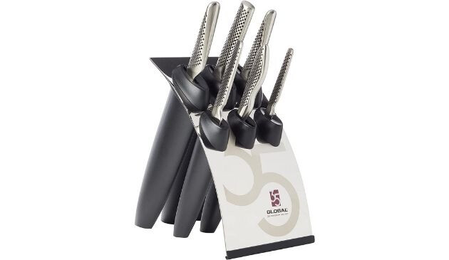 Best kitchen knives - Global knife block