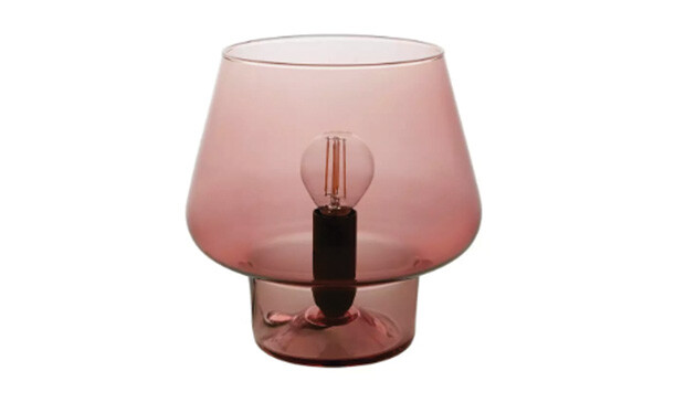 Habitat pink lamp