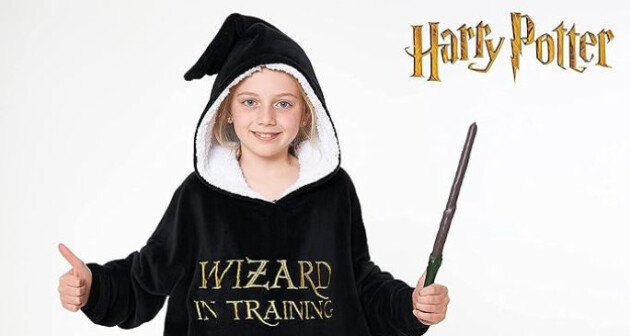 Harry Potter Oversized Hoodie Blanket for Kids