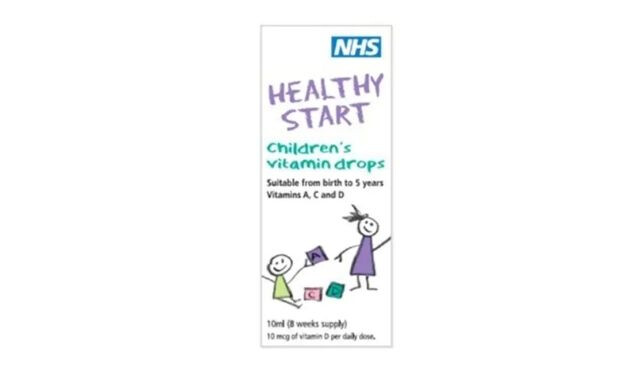 Healthy Start Childrens Vitamin Drops