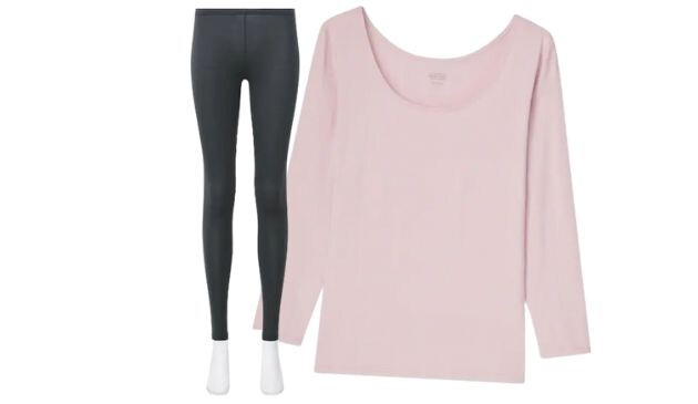 HEATTECH leggings and top