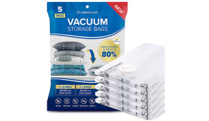Heavy duty vacuum storage bags