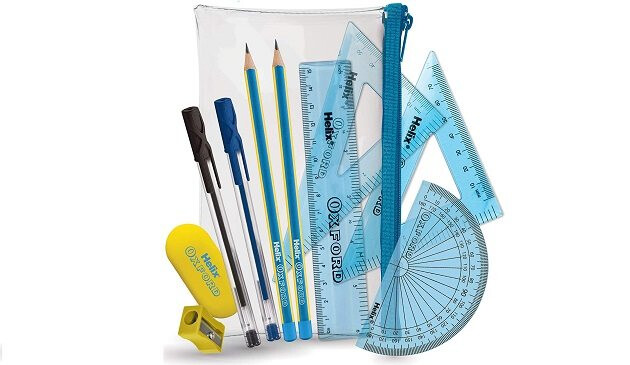 helix pencil case and supplies