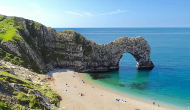 Durdle door in dorset
