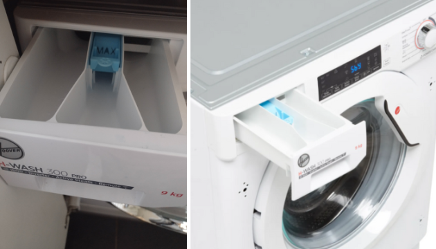 Hoover H-Wash 300 detergent drawer