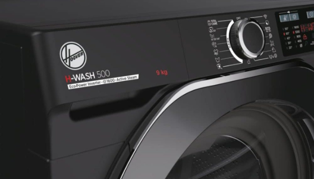 Hoover H-Wash dial and display