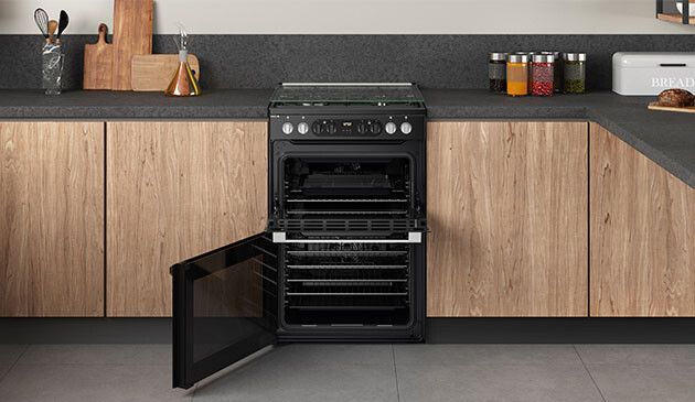 Hotpoint dual oven