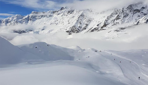 Italy skiing