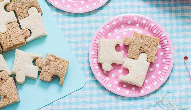 Jigsaw sandwiches