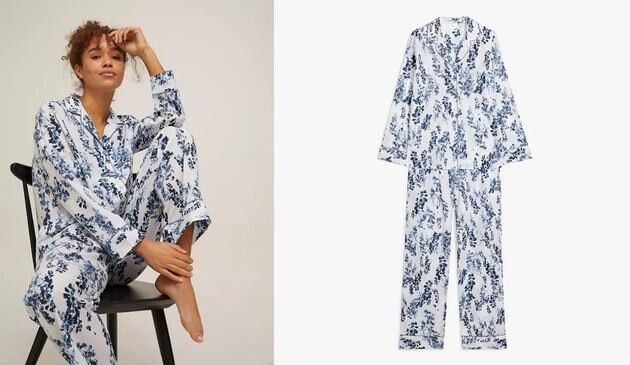 John Lewis Wisteria Cotton Pyjama Set