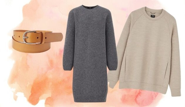 two jumpers and a belt