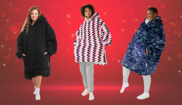 Kuddly Hoodie Blanket