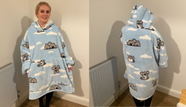 Kuddly Hoodie Blanket