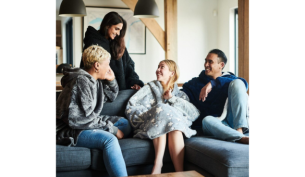 Kuddly Hoodie Blanket Family Pack