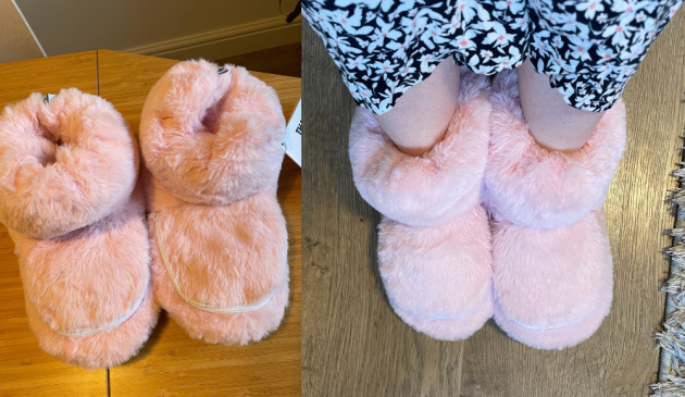 Kuddly Komfies Heated Slippers