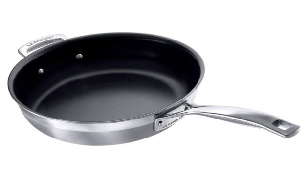 Le Creuset 3-Ply Stainless Steel Non-Stick Frying Pan