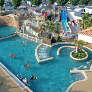 Best Eurocamp site in France for pools: Les Ecureuils Eurocamp