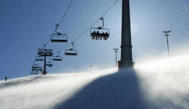 Les Gets ski lift