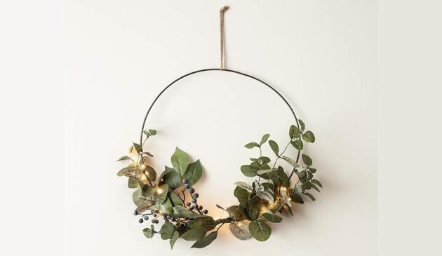 Half wreath