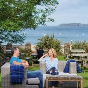 Lydstep Beach Village holiday park view