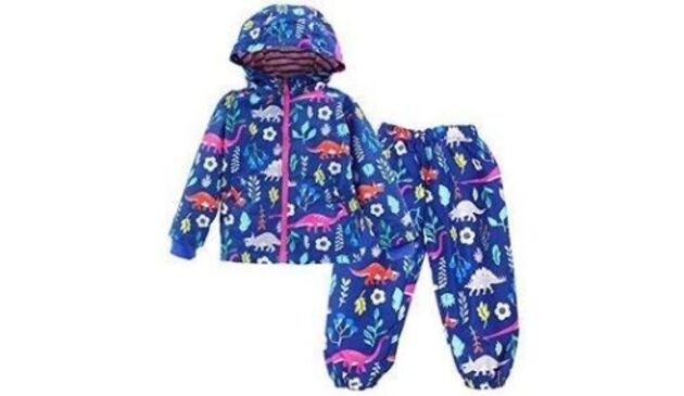 LZH Waterproof Hooded Raincoat and Trouser Suit