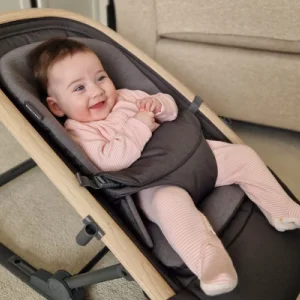 Baby sat in Maxi-Cosi Kori Rocker