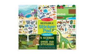 Melissa & Doug Reusable Sticker Pad Habitats