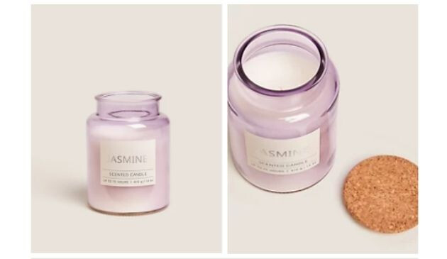 M&S candle