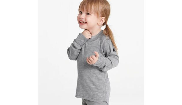 Polarn O. Pyret Thermal Merino Wool Kids Top