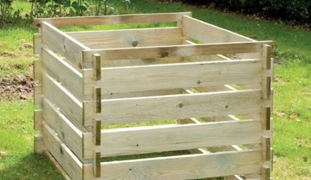 Lacewing Easy Wooden Compost Bin