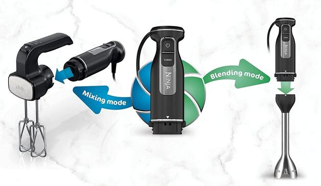 Ninja Foodi 2-in-1 Hand Blender & Mixer CI090UK
