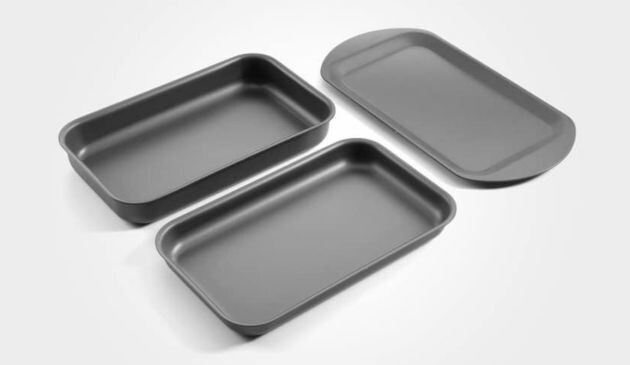 Mermaid Companion Trio Hard Anodised Baking Tray Trio Set