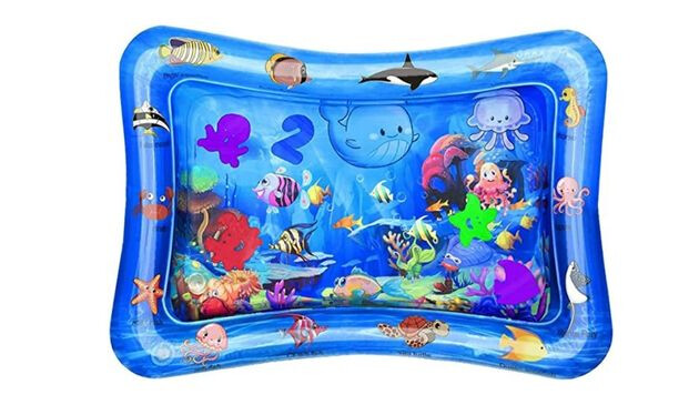 Wendergo Tummy Time Mat Inflatable Water Mat