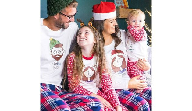 Personalised Family Portrait Pyjamas