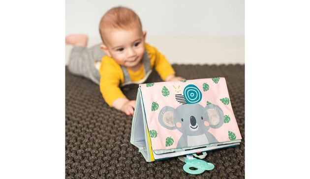 Taf Toys Koala Infant Tummy time Soft Double Sided Activity Book