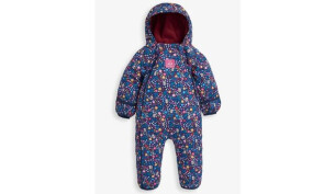 JoJo Fleece Lined All-in-One Snowsuit