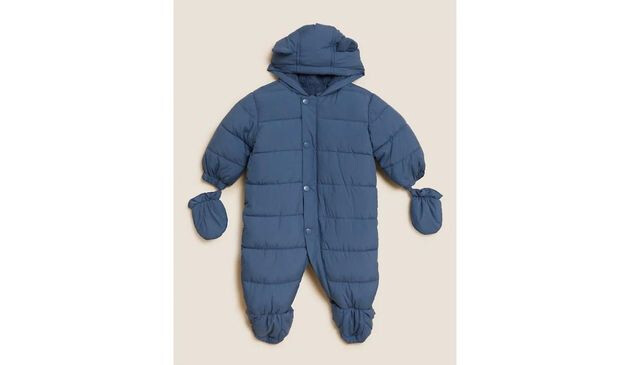 M&S Stormwear Hooded Snowsuit