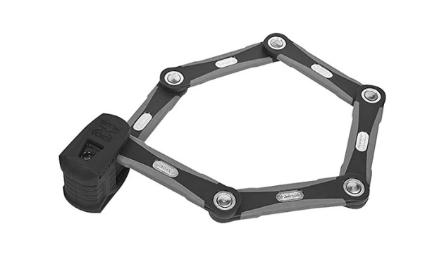 a folding bike lock from Abus