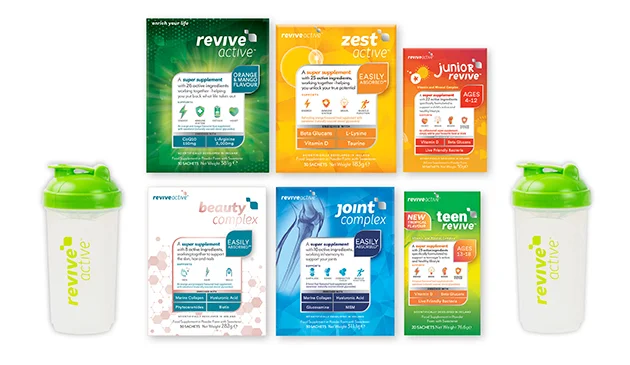 Win a family super supplement bundle worth over £216 from Revive Active