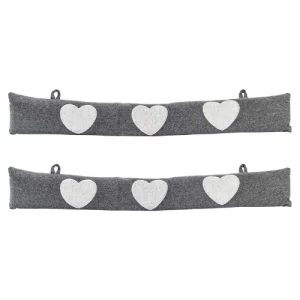 Nicola Spring Herringbone Fabric Draught Excluder