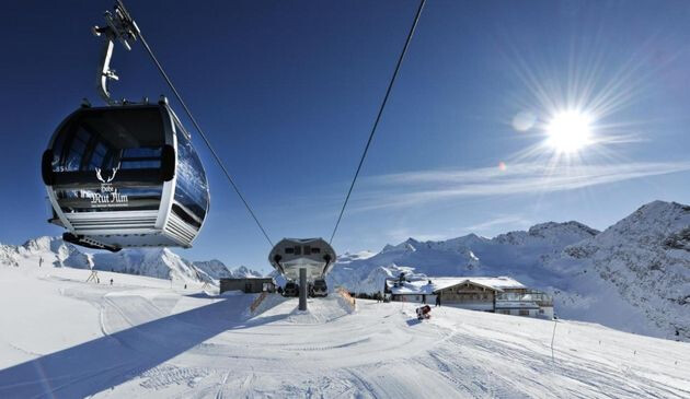 Obergurgl ski lift.