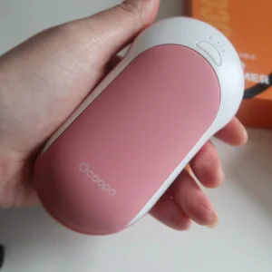 Ocoopa Quick Charge Hand Warmer in use