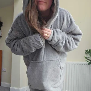OHS Electric Heated Oversized Hoodie Blanket