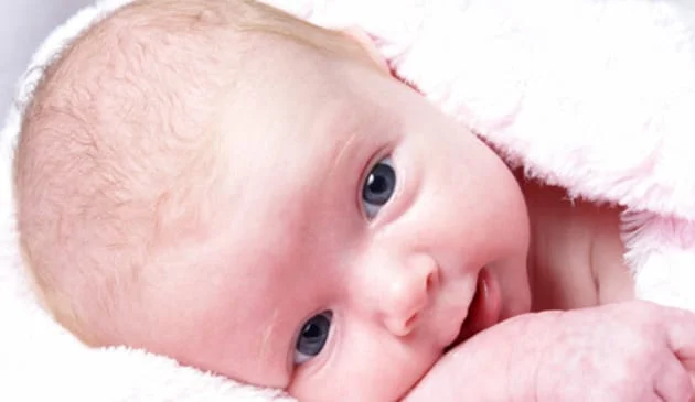 One-month-old baby
