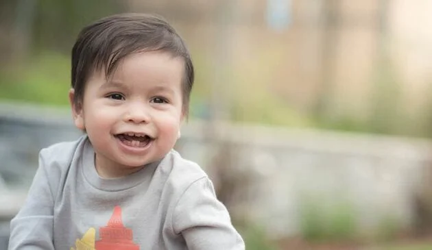 One-year-old baby