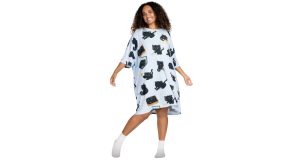 Oodie Black Cat Sleep Tee
