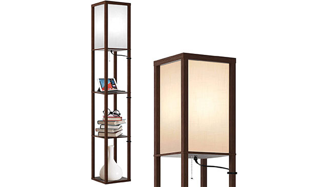 Outon shelf floor lamp